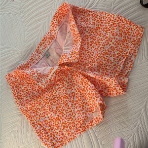 Tommy Bahama Pink and Orange Patterned Shorts